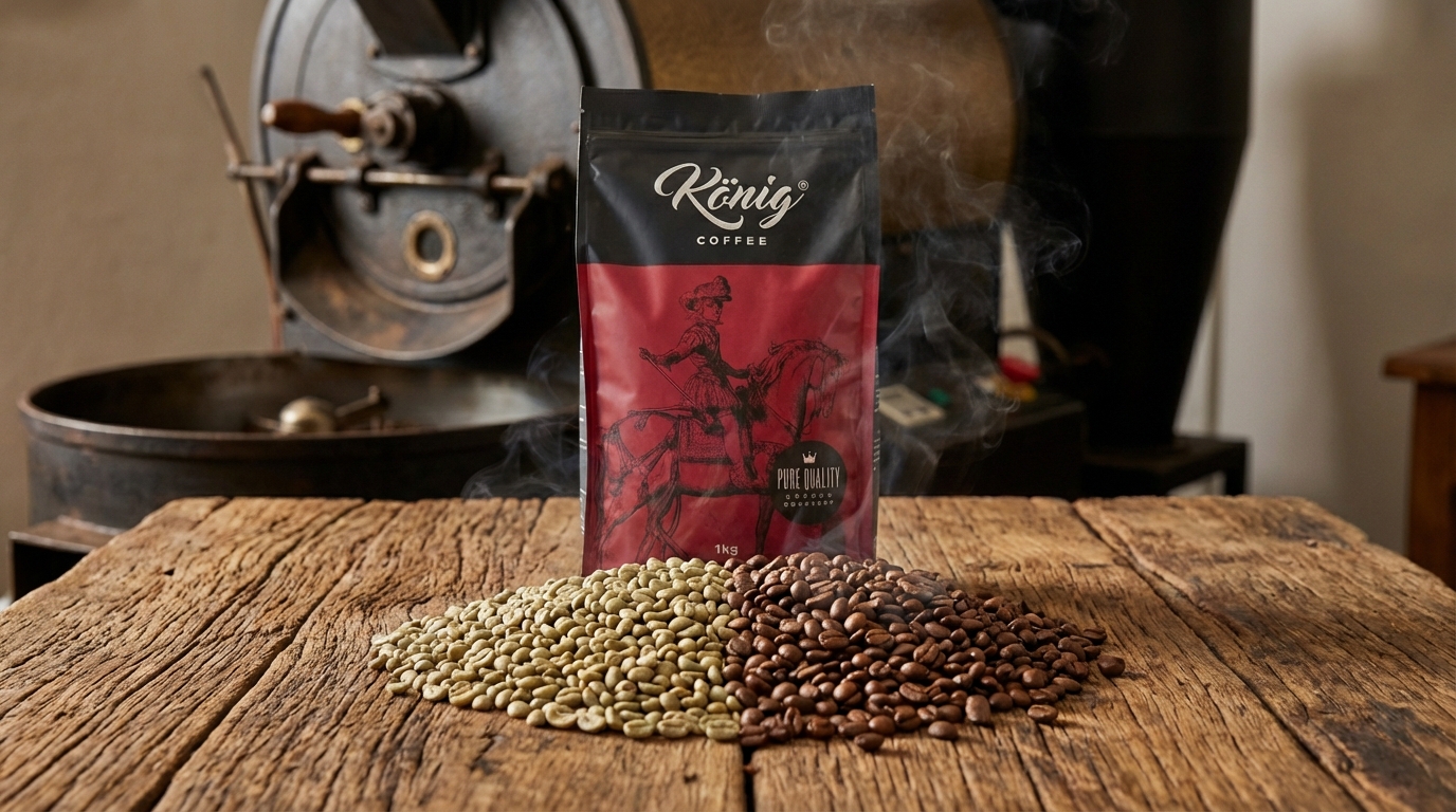 König coffee beans and roastery equipment