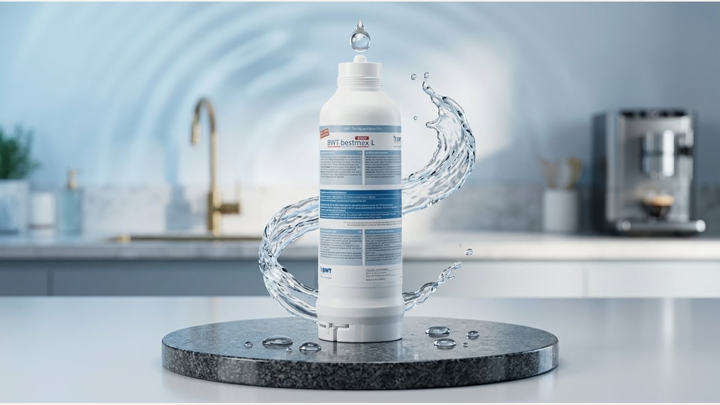 Bestmax Smart 25 water filter used with commercial coffee machines