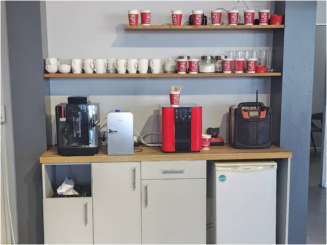 König Coffee installation 2